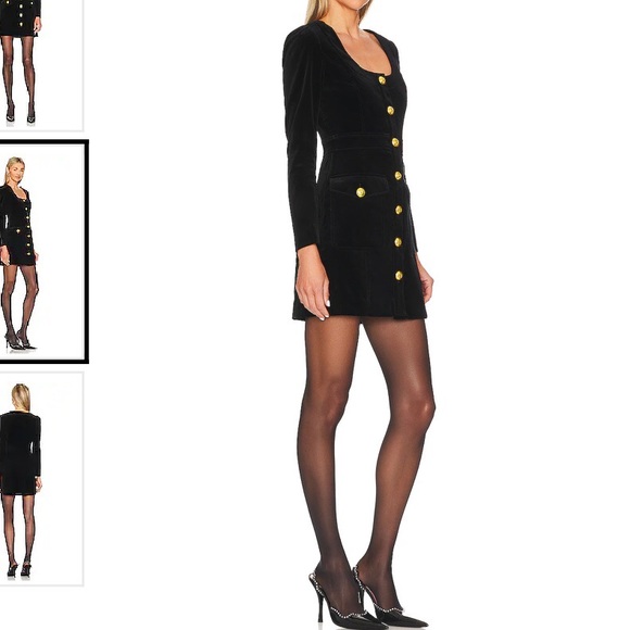 A.L.C. Ivy Button Down Mini Dress - Picture 2 of 6